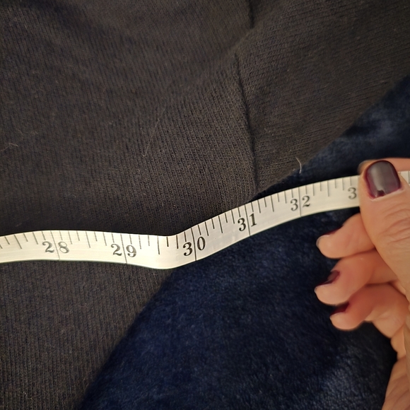 Reformation "Cotton Comfy" stretch fabric Black Draped Long Sleeve Dress XL - Picture 10 of 12